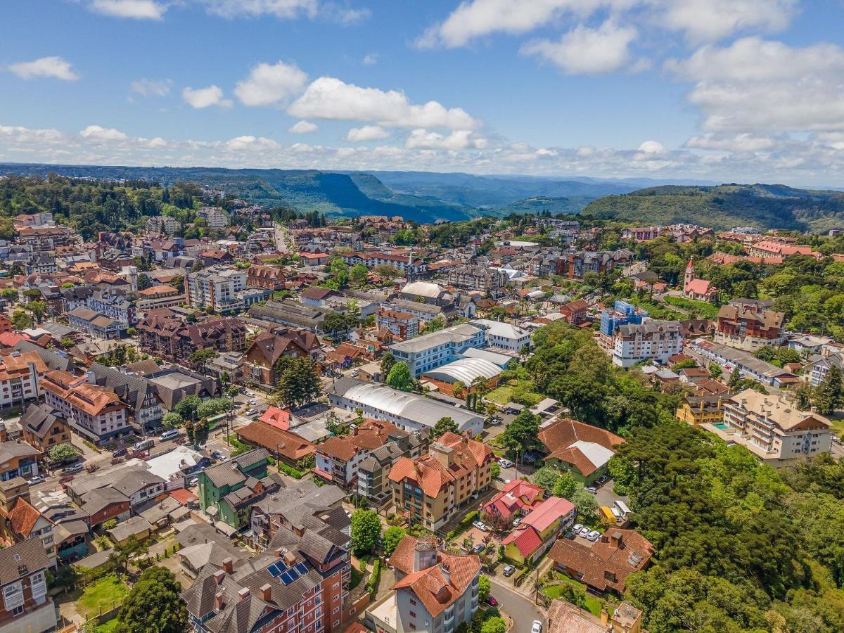 Palladio 304 - Gramado 400 Metros Rua Cobertaアパートメント エクステリア 写真